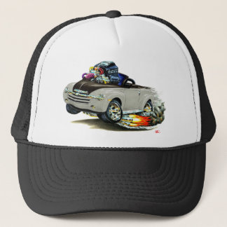 2003-06 SSR Silver-Black Convertible Trucker Hat