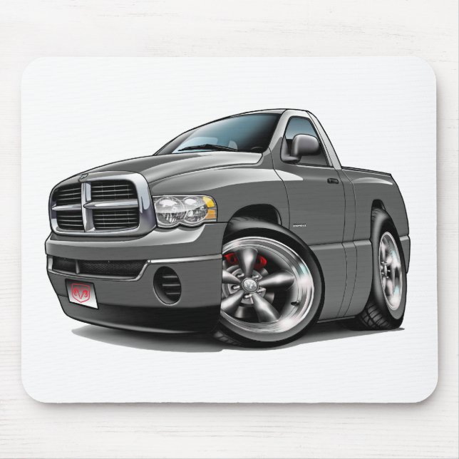 2003-08 Dodge Ram Grey Truck Mouse Mat (Front)