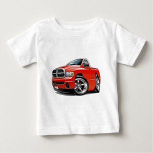 2003-08 Dodge Ram Red Truck Baby T-Shirt