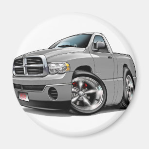 2003-08 Dodge Ram Silver Truck Magnet