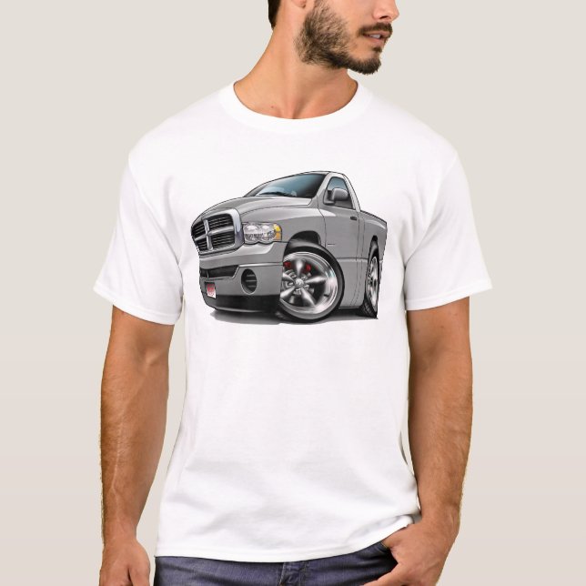 2003-08 Dodge Ram Silver Truck T-Shirt (Front)