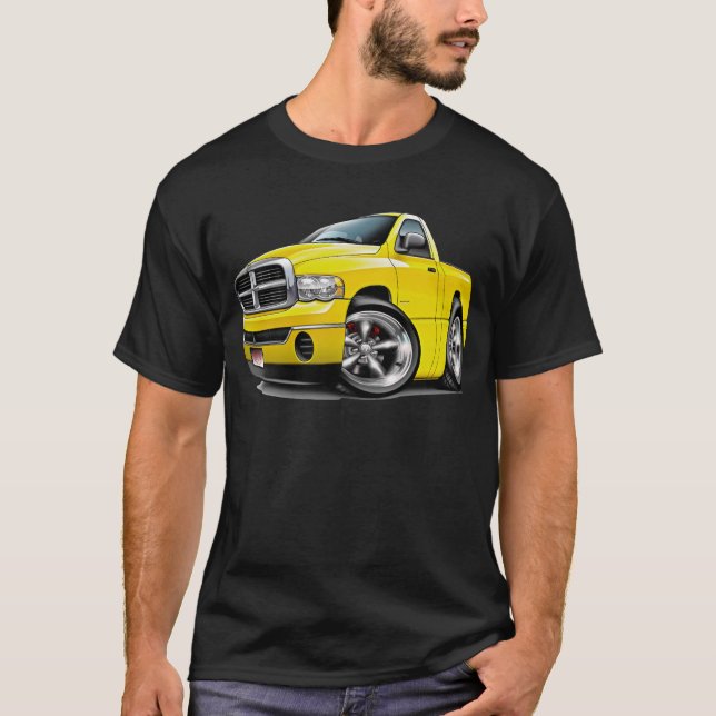 2003-09 Dodge Ram Yellow Truck T-Shirt (Front)