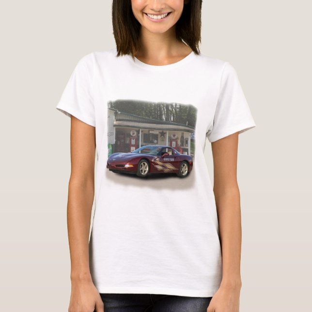 2003 50th Anniversary Chevy Corvette Pace Car T-Shirt (Front)