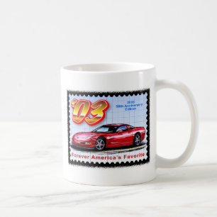 2003 50th Anniversary Corvette Coffee Mug