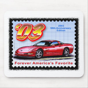 2003 50th Anniversary Corvette Mouse Mat
