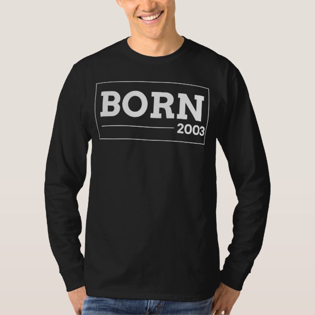 2003 Classic: Birthday Tee for Timeless Humour & S (Front)