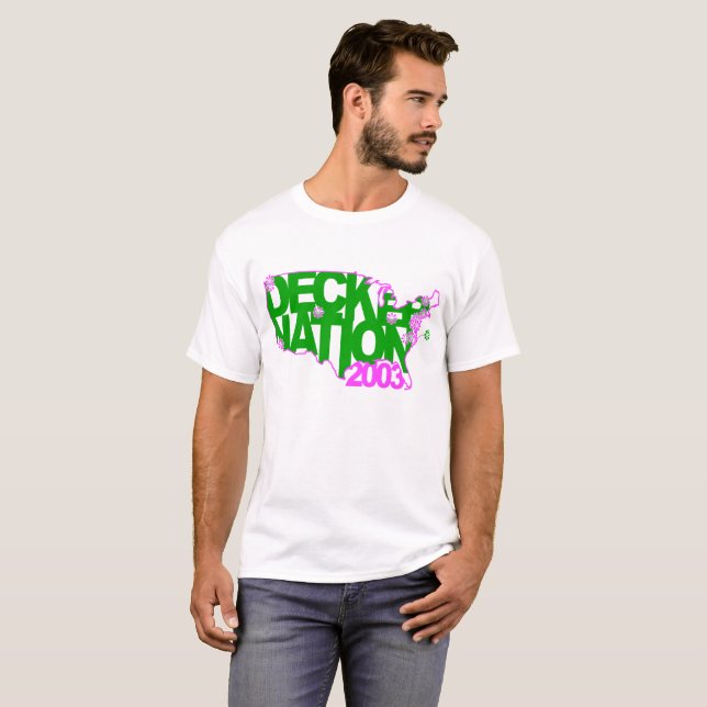 2003 Decker Reunion Deckernation T-Shirt (Front Full)