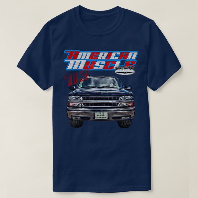 2003,Tahoe,Squarebody Truck,Yukon,Suburban,Silvera T-Shirt (Design Front)