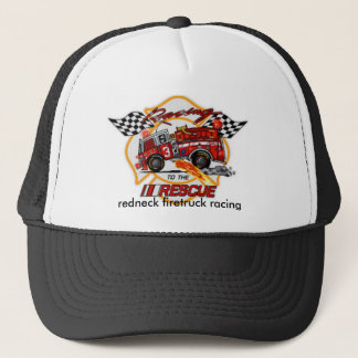 20040223043329_Photo2, redneck firetruck racing Trucker Hat