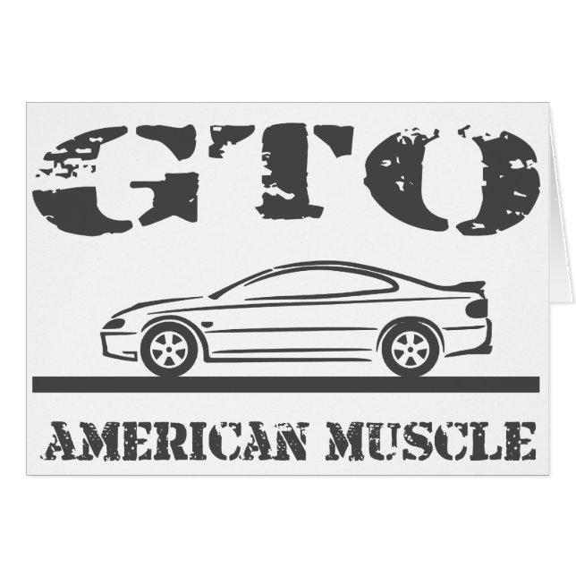2004-06 GTO American Muscle Car (Front Horizontal)