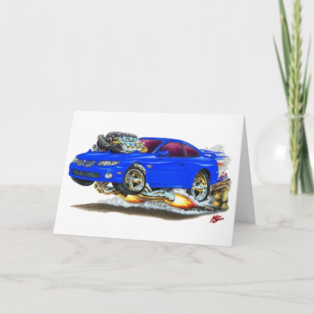 2004-06 GTO Blue Car Card (Front)