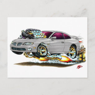 2004-06 GTO Grey Car Postcard