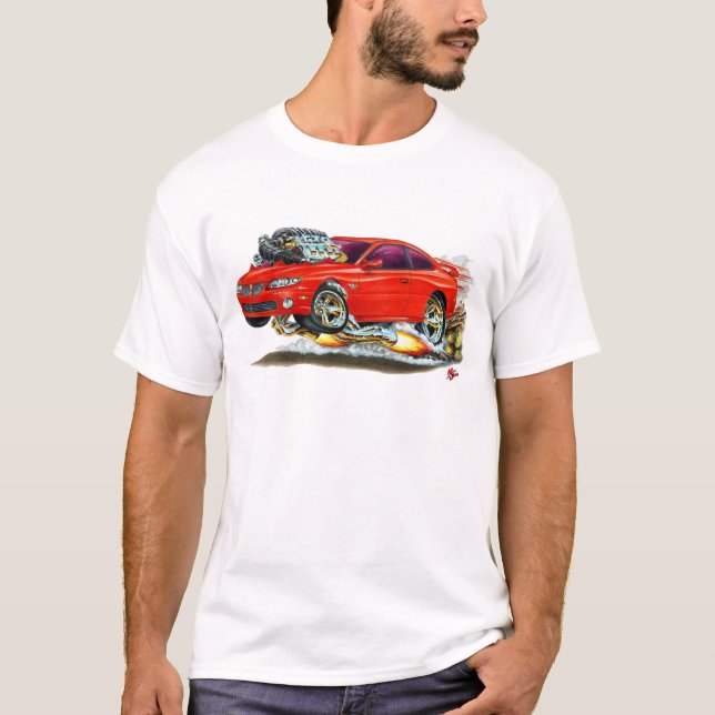 2004-06 GTO Red Car T-Shirt (Front)