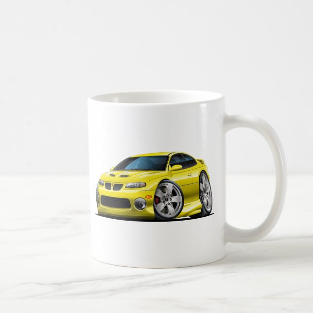 2004-06 GTO Yellow Car Coffee Mug (Right)