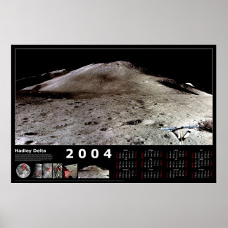2004 Hadley Delta Calendar Poster