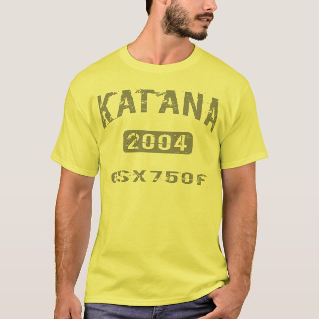 2004 Katana GSX750F Tee Shirts (Front)