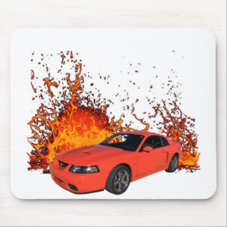 2004 Mustang SVT in our lava aseries Mouse Mat