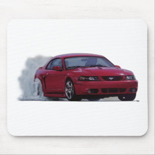 2004 Red Mustang Cobra Mouse Mat