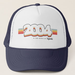2004 The birth of legends Trucker Hat