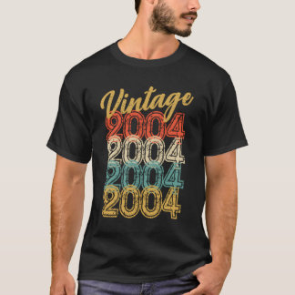 2004 Vintage Distressed 80'S Retro 15Th Birthday 1 T-Shirt