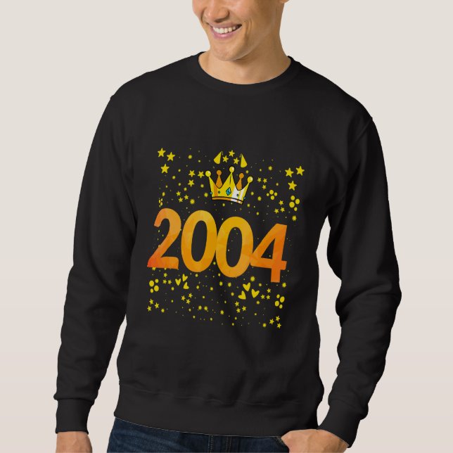 2004th Birthday 2004 Anniversary Sweatshirt (Front)