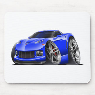2005-09 Corvette Blue Car Mouse Mat