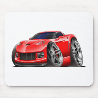 2005-09 Corvette Red Car Mouse Mat