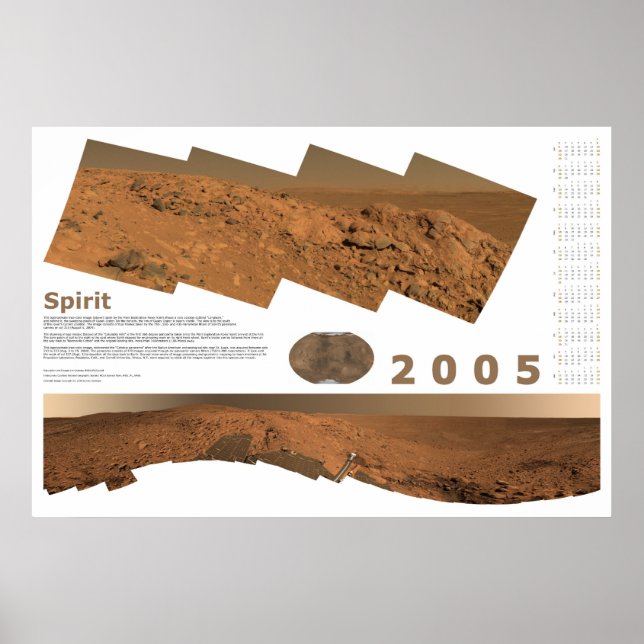 2005 Calendar: Spirit Poster (Front)