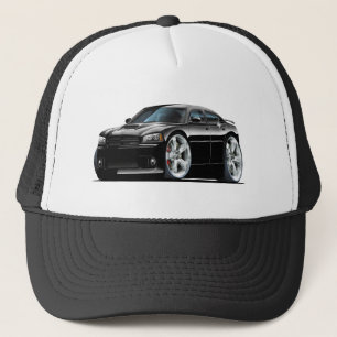 2006-10 Charger SRT8 Black Car Trucker Hat