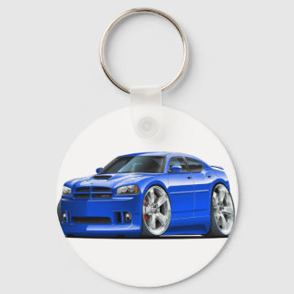 2006-10 Charger SRT8 Blue Car Key Ring