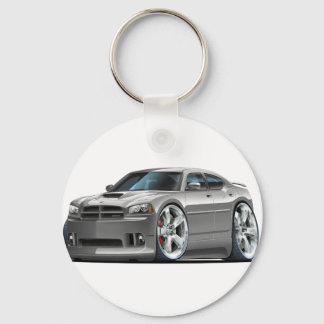2006-10 Charger SRT8 Grey Car Key Ring