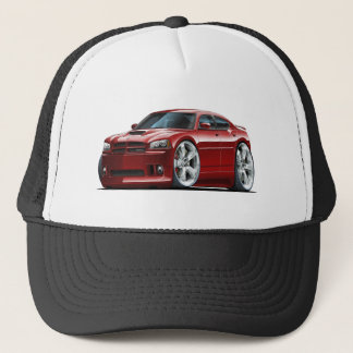 2006-10 Charger SRT8 Maroon Car Trucker Hat