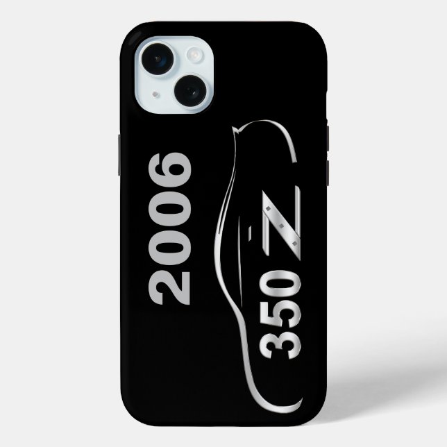 2006 350Z Car Outline  Case-Mate iPhone Case (Back)