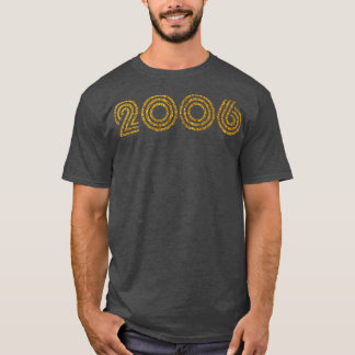 2006 Birth Year Glitter Effect T-Shirt