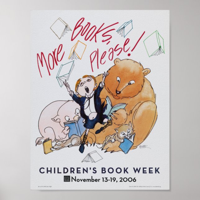 2006 Children's Book Week Poster (Front)