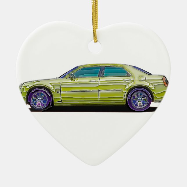 2006 Chrysler 300 Ceramic Tree Decoration (Front)