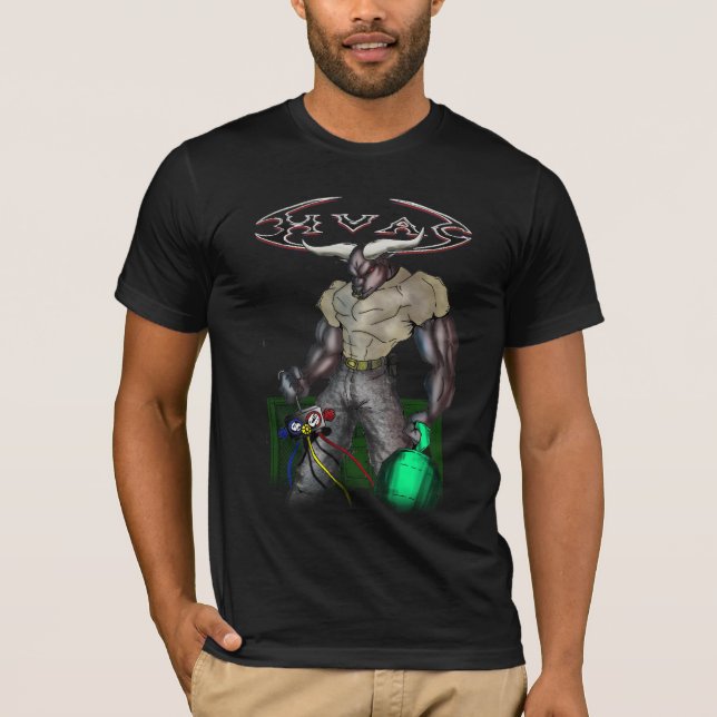 2006 HVAC Bull T-Shirt (Front)