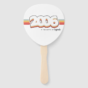 2006 The birth of legends Hand Fan