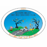 2007 Autumn Run Photo Sculpture Magnet 5x7<br><div class="desc">This is a magnet made as a photo sculpture</div>
