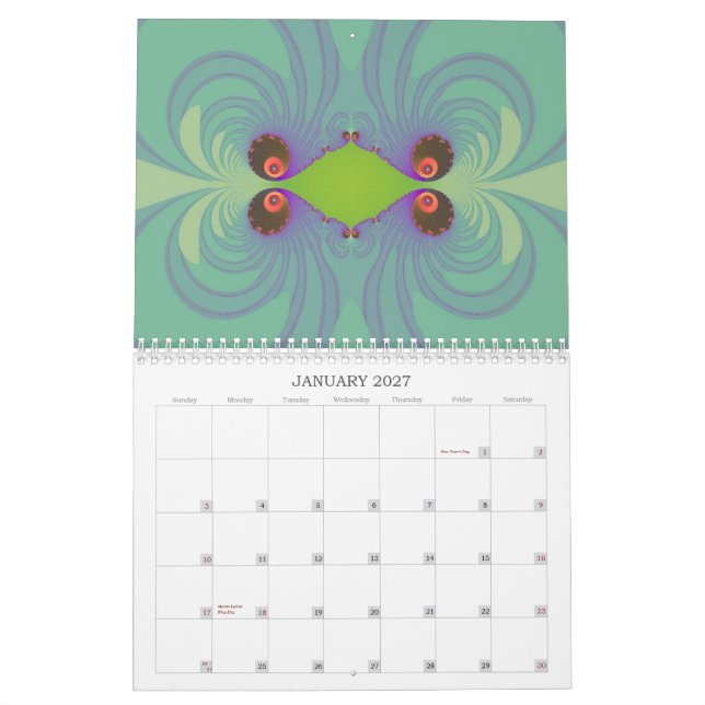 2007 Calendar Digital Art by Bill... (Jan 2027)