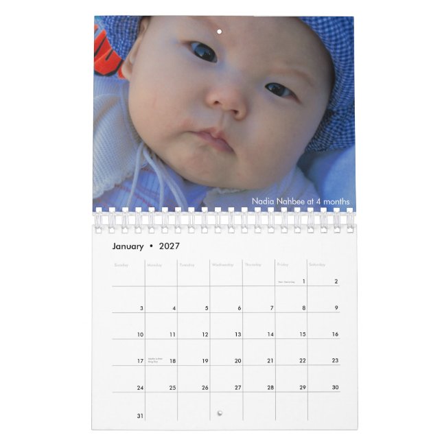 2007 Calender Calendar (Jan 2027)