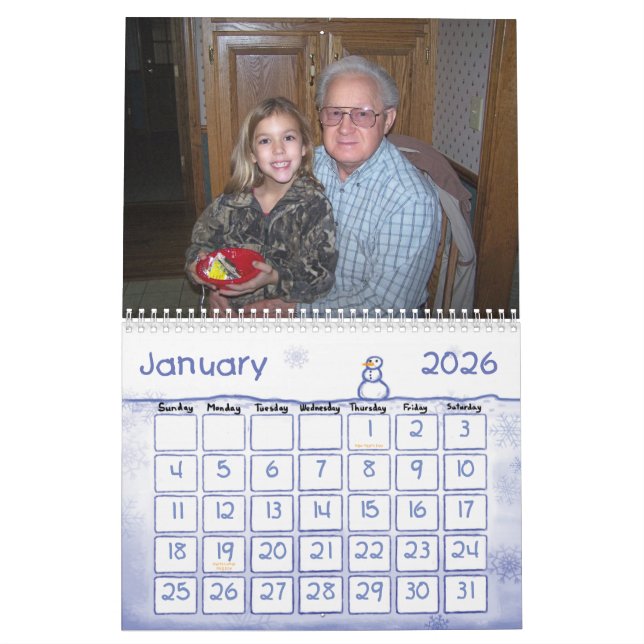 2007 Cannon Family Calendar (Jan 2026)