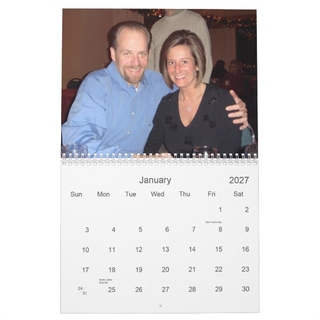 2007 Douvris Family Calendar (Jan 2027)