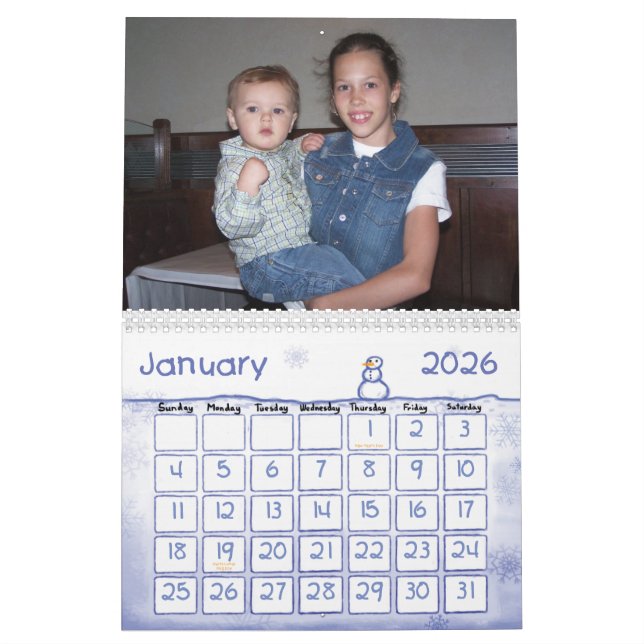 2007 Frankum Family Calendar (Jan 2026)