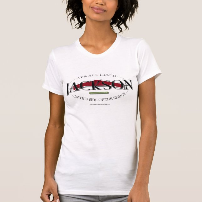 2007 Jackson oval T-shirt w coordinates (Front)