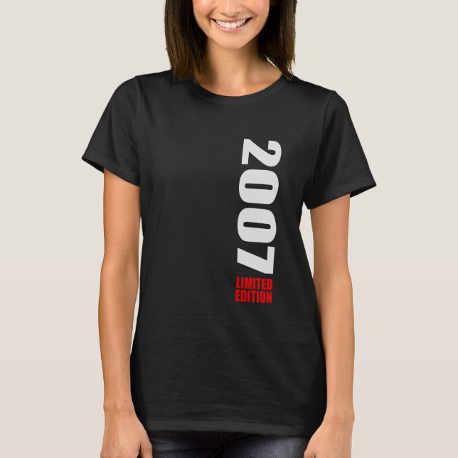 2007 Limited Edition Eighteen Eighteenth Birthday T-Shirt (Front)