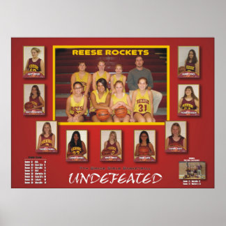 2007 Reese Rockets Poster