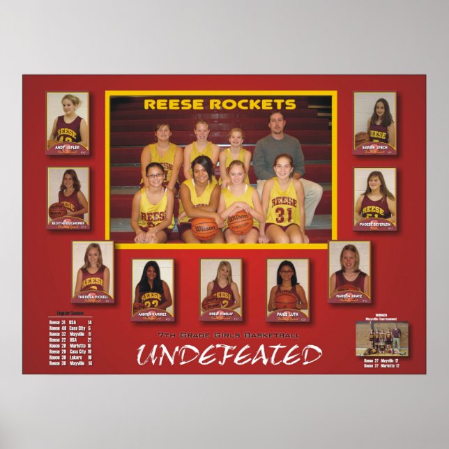 2007 Reese Rockets Poster (Front)