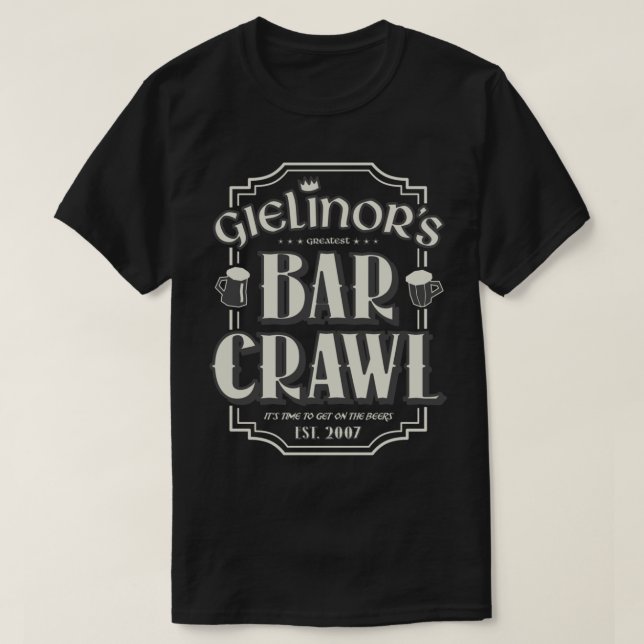 2007scape Bar Crawl  OSRS   T-Shirt (Design Front)