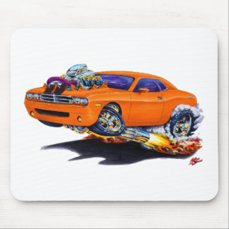2008-10 Challenger Orange Car Mouse Mat